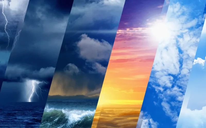 استقرار في حالة الطقس مع هطول أمطار متفرقة على مناطق الشمال